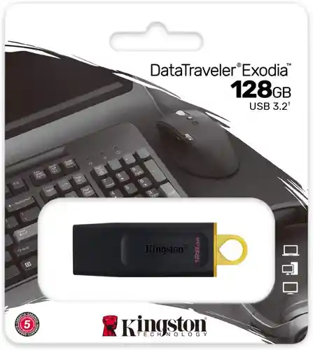 Kingston Memoria Usbdxt 128Gb Exodia Usb 3.2