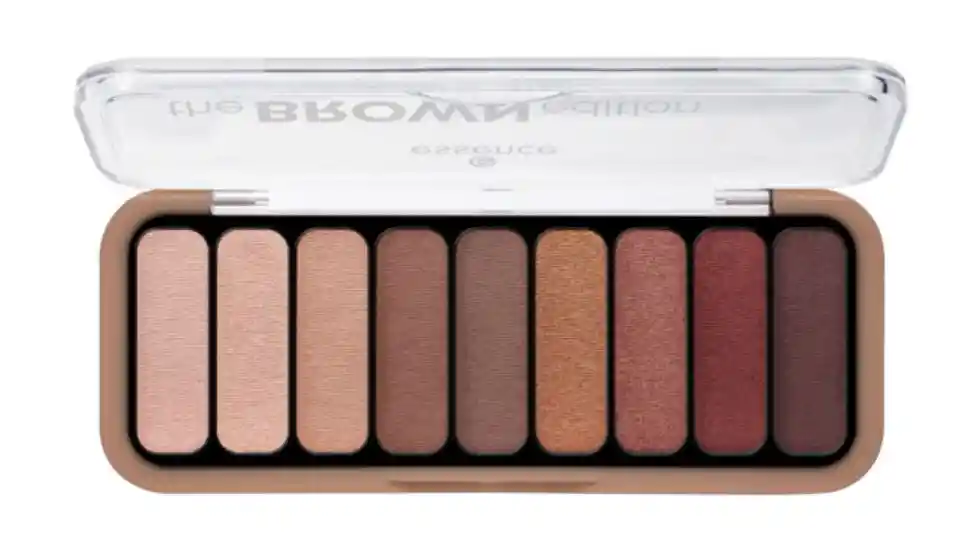 Essence Paleta Sombras The Brown Edition Producto Vegano