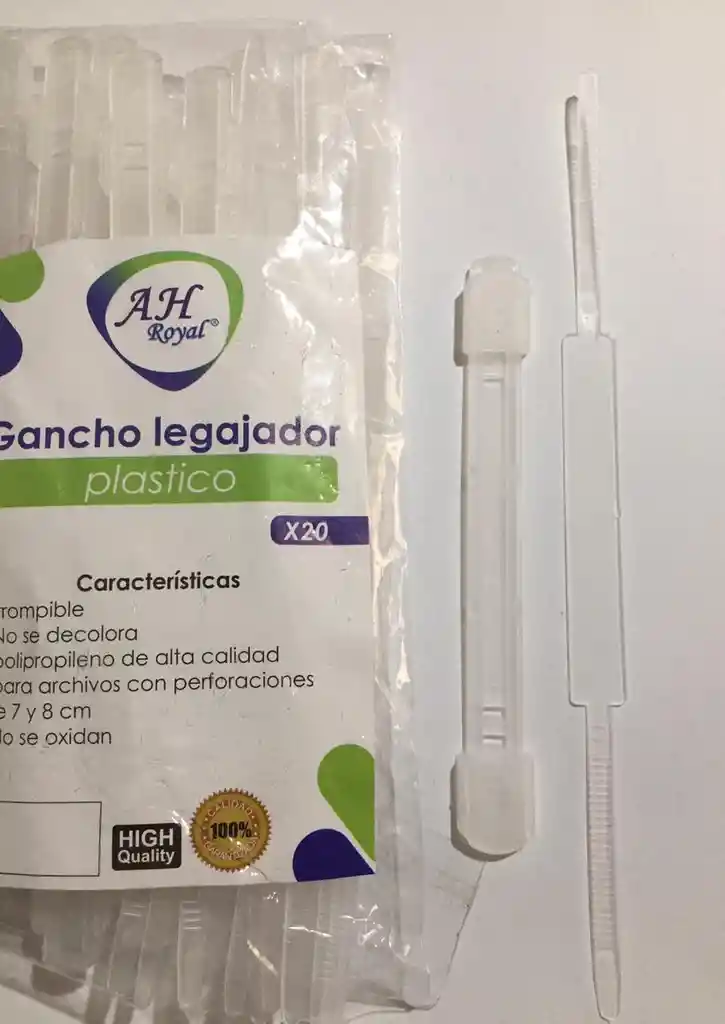 Gancho Plástico Legajador