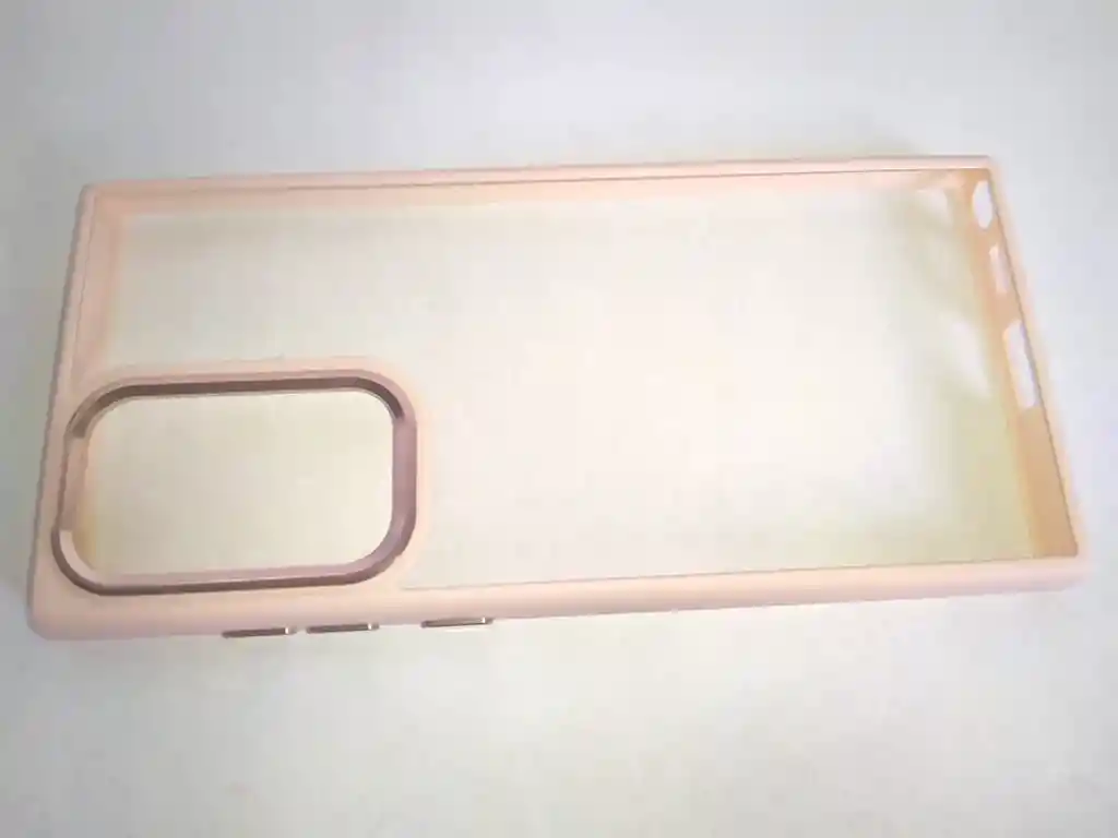 Galaxy Estuche Paras22 Ultra Acrilico De Lujo En Rose Gold