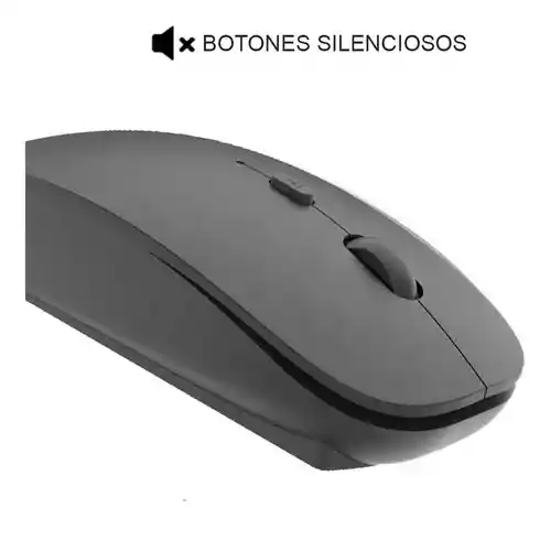 Ratón Inalámbrico Bluetooth Recargable - Slim