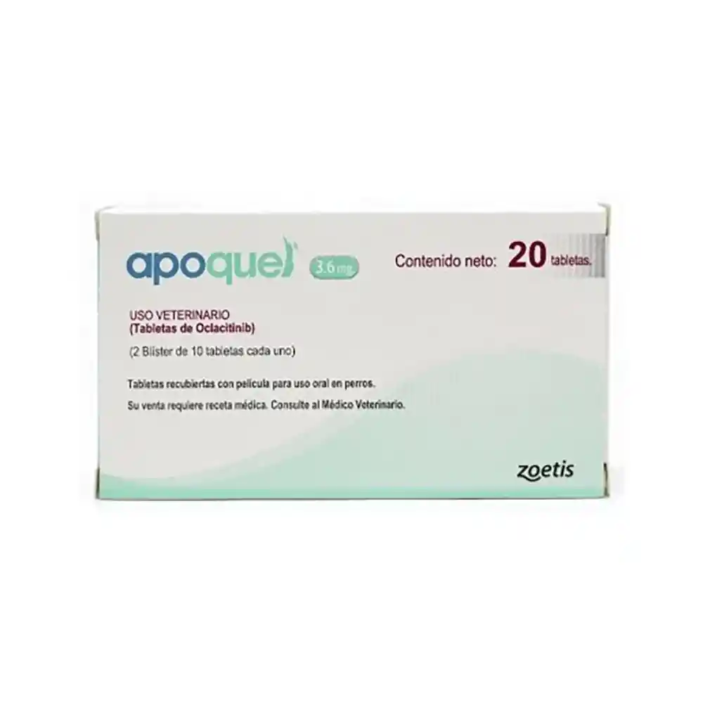 Apoquel 3.6 Mg X 20 Tabletas