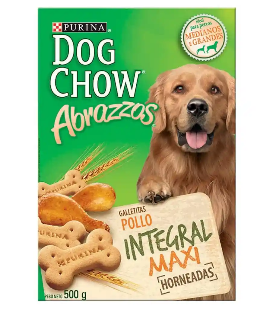 Dog Chow® Abrazzos Galletas Maxi 500 G