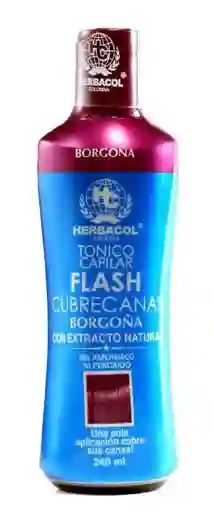 HERBACOL Tonico Flash Cubrecanas Borgona 240Ml