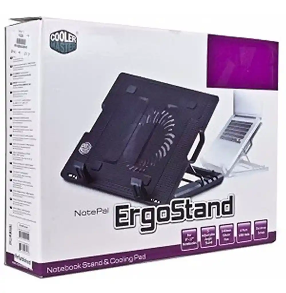 Base Refrigerante Computador Portátil Mas 2 Puertos Usb