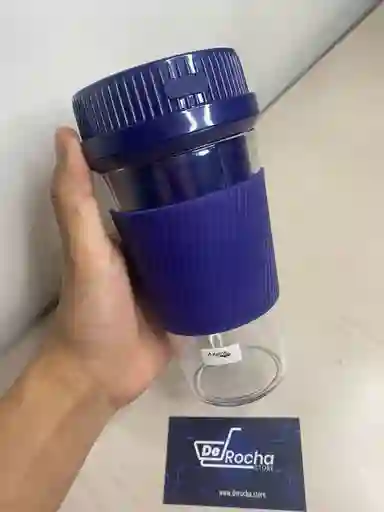 Licuadora Plastica Personal Portable Recargable Resistente