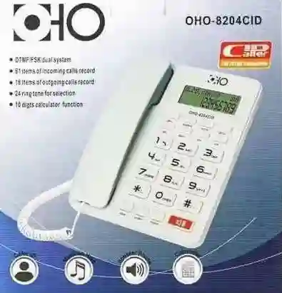Teléfono Identificador Oho-809cid