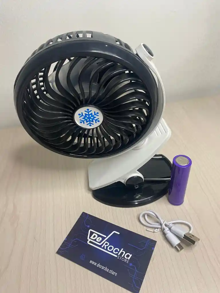 Ventilador Abanico Aire 360° Oficina Multifuncional Ml-f168