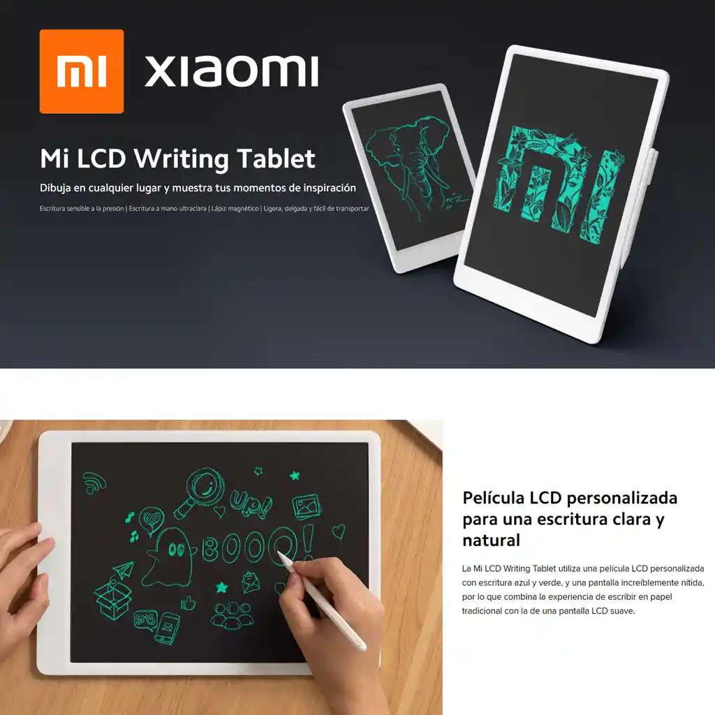 Xiaomi Tablet Escriturami Lcd Writing Tablet 13.5 Pulgadas