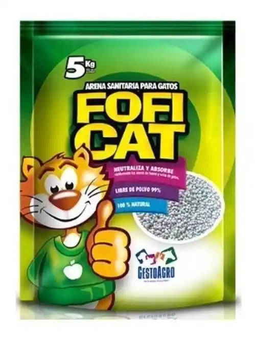  Arena  Fofi Cat  Para Gatos Manzana 5Kg 
