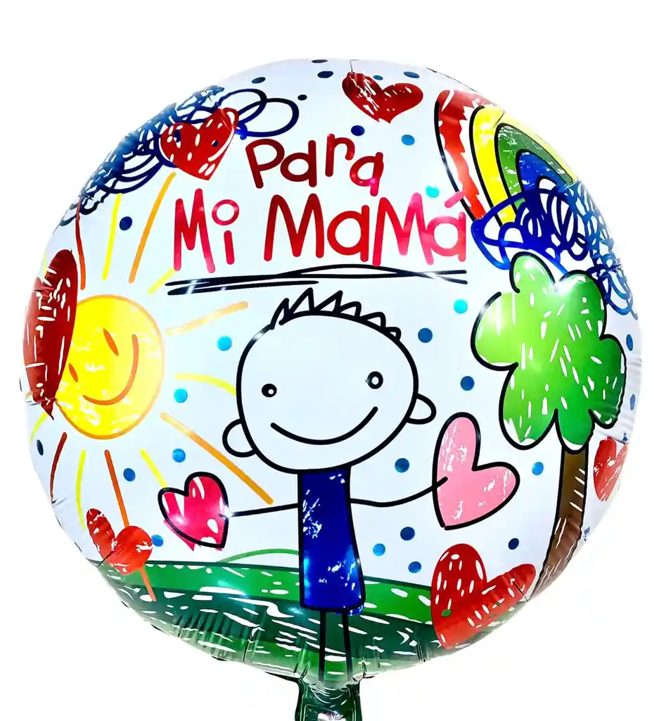 Globo Feliz Día Mamá