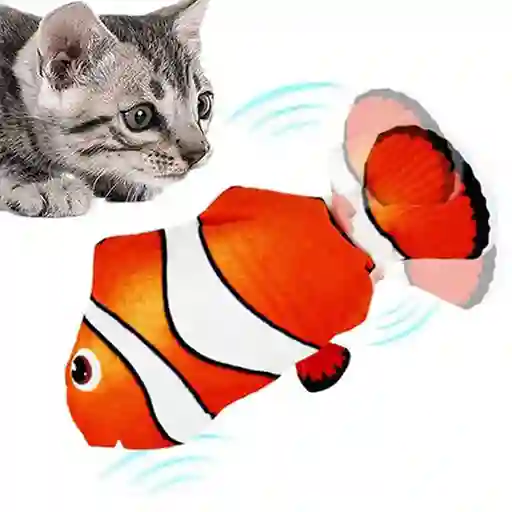 Pez Juguete Para Gato Electrónico Pescado Pez