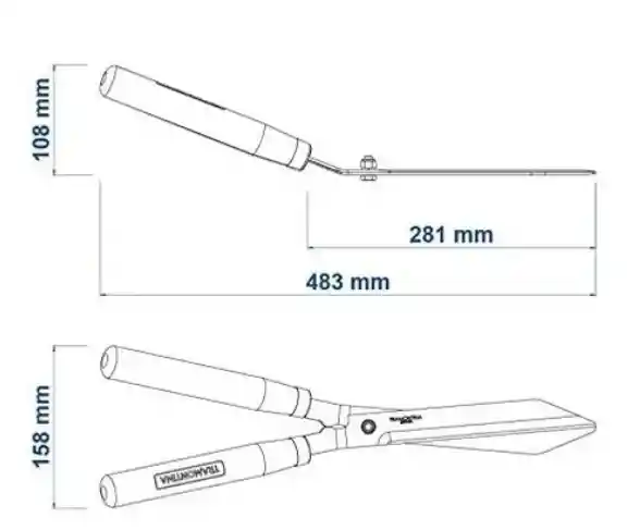 Tramontina Tijeras Para Pasto Cesped Prado
