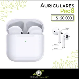 Auriculares Pro 8