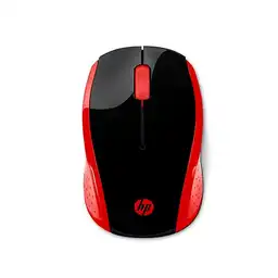 Hp Mouse Inalámbrico 200 Rojo