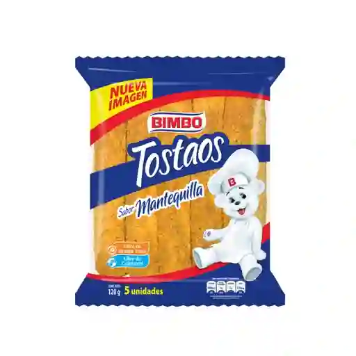Tostadas Sabor Mantequilla Bimbo 110 g