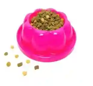 Comedero Anti Hormigas Pequeño D. 18cm A. 5cm Fucsia