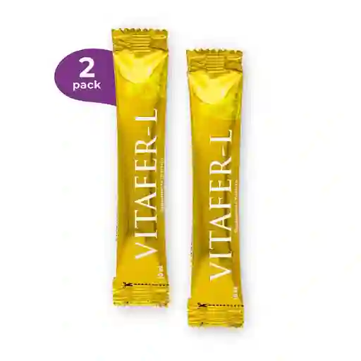 *2 Sachet Potenciador Y Estimulante Sexual Vitafer-l