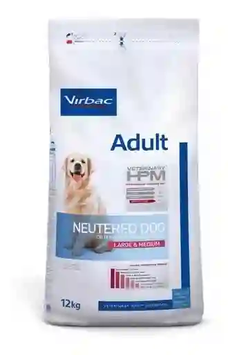 Veterinary Hpm Adult Dog Neutered Large And Medium 12kg