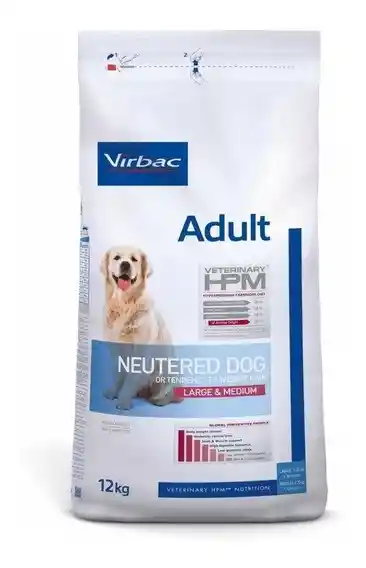 Veterinary Hpm Adult Dog Neutered Large And Medium 12kg