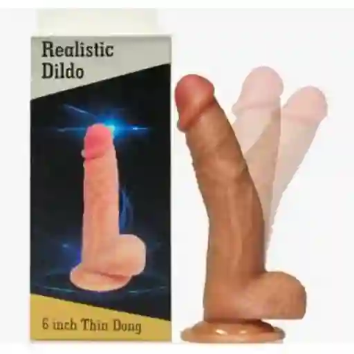 Dildo Consolador Ultra Realista Con Ventosa