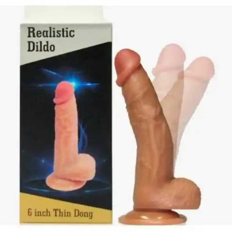 Dildo Consolador Ultra Realista Con Ventosa