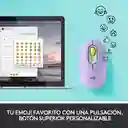 Logitech Mouse Bluetooth - Funcion Emojis Personalizable,Pop Daydream