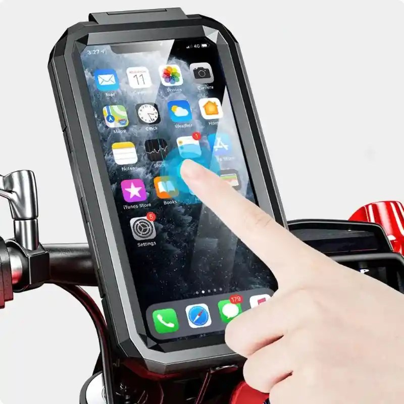 Soporte Base Celular Moto V1 Bicicleta Manillar Impermeable