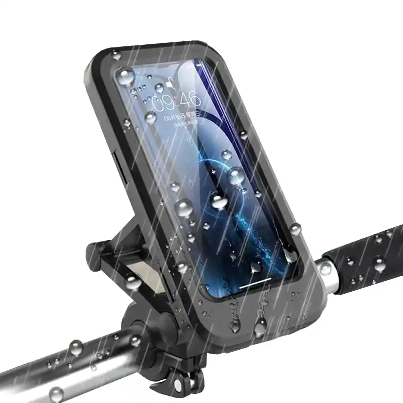 Soporte Base Celular Moto V2 Bicicleta Manillar Impermeable