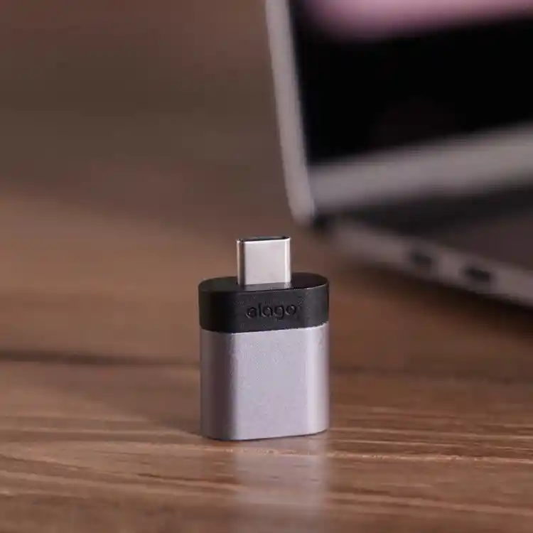 Adaptador De Usb-c A Usb 3.0 X 1 Unid Mini Elago Dark Gray