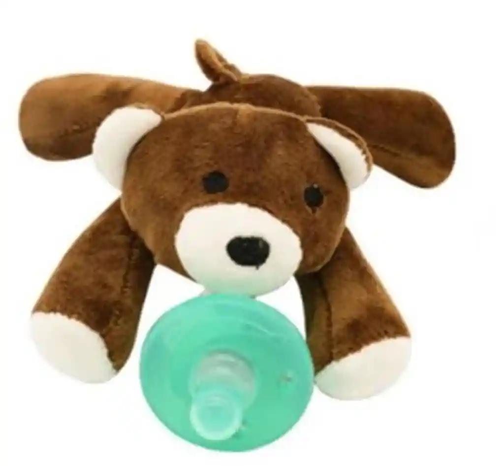 INFANTI Chupo Entretenedor + Peluche De Apego Bebe L Pacificador Oso Ref. Noor Nos-27