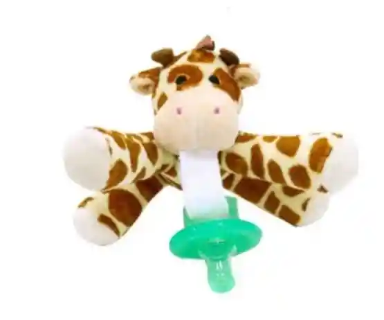 INFANTI Chupo Entretenedor + Peluche De Apego Bebe L Pacificador Jirafa Ref. Noor Nos-27