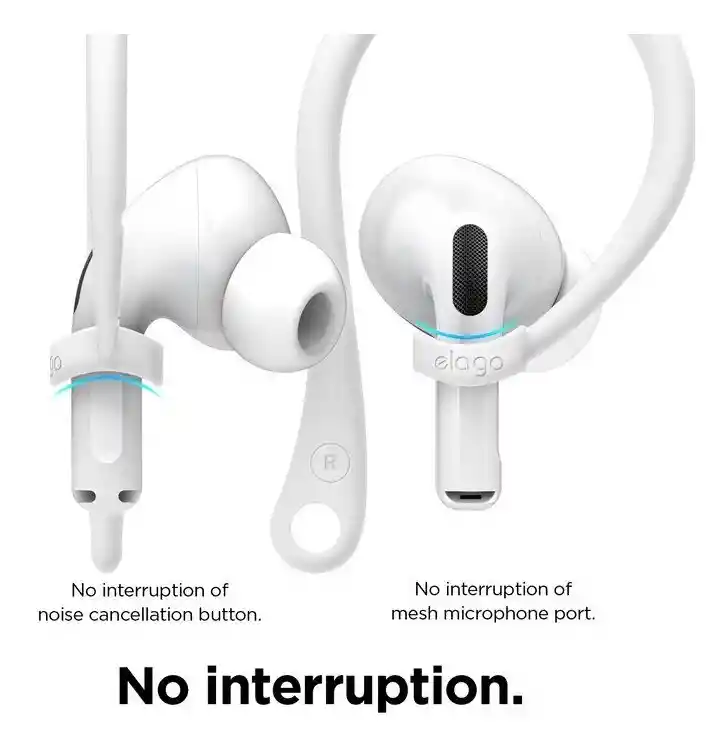 Gancho Deportivo Para Airpods Pro Elago En Blanco