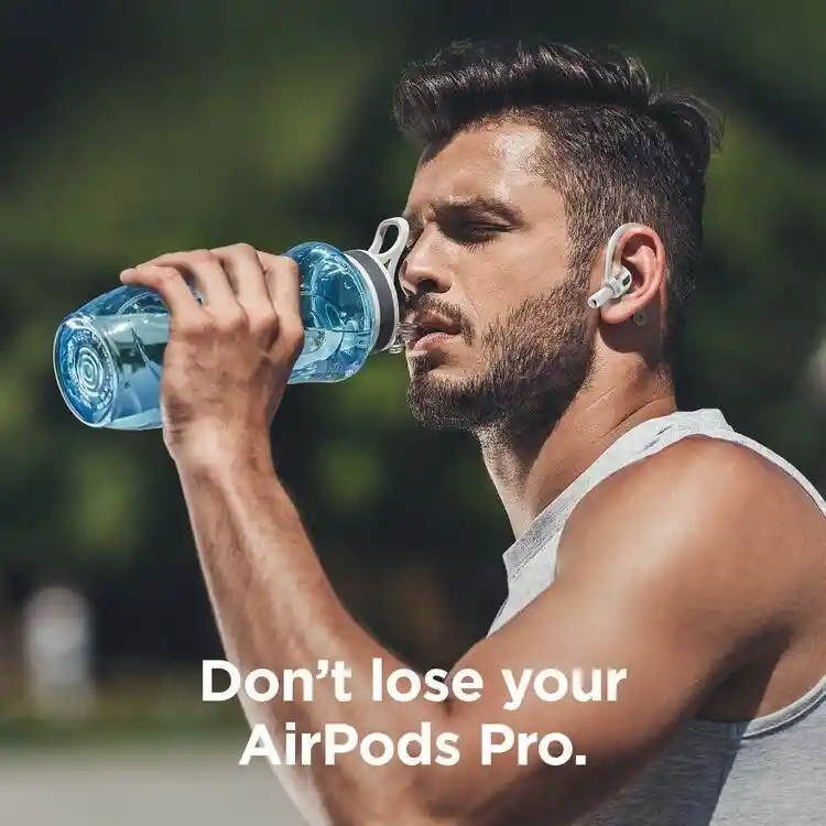 Gancho Deportivo Para Airpods Pro Elago En Azul Luminoso