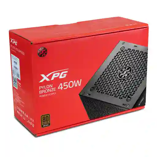 Fuente De Poder Xpg Pylon 450w 80+ Bronze