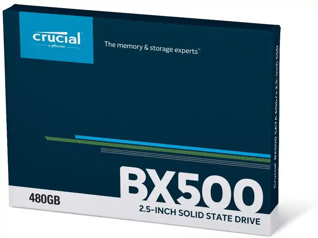 Crucial Ssd 480Gbbx500 540Mb/S Sata Disco Solido