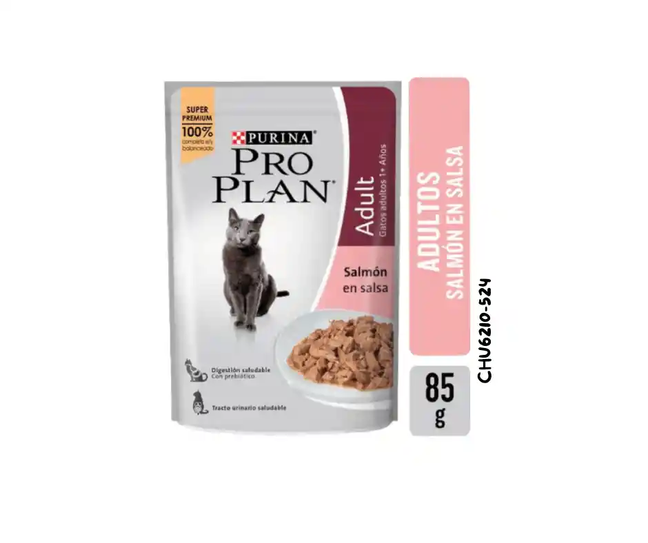 Proplan Comida Humedagatos Adultos Sabor Salmon X 85Gr