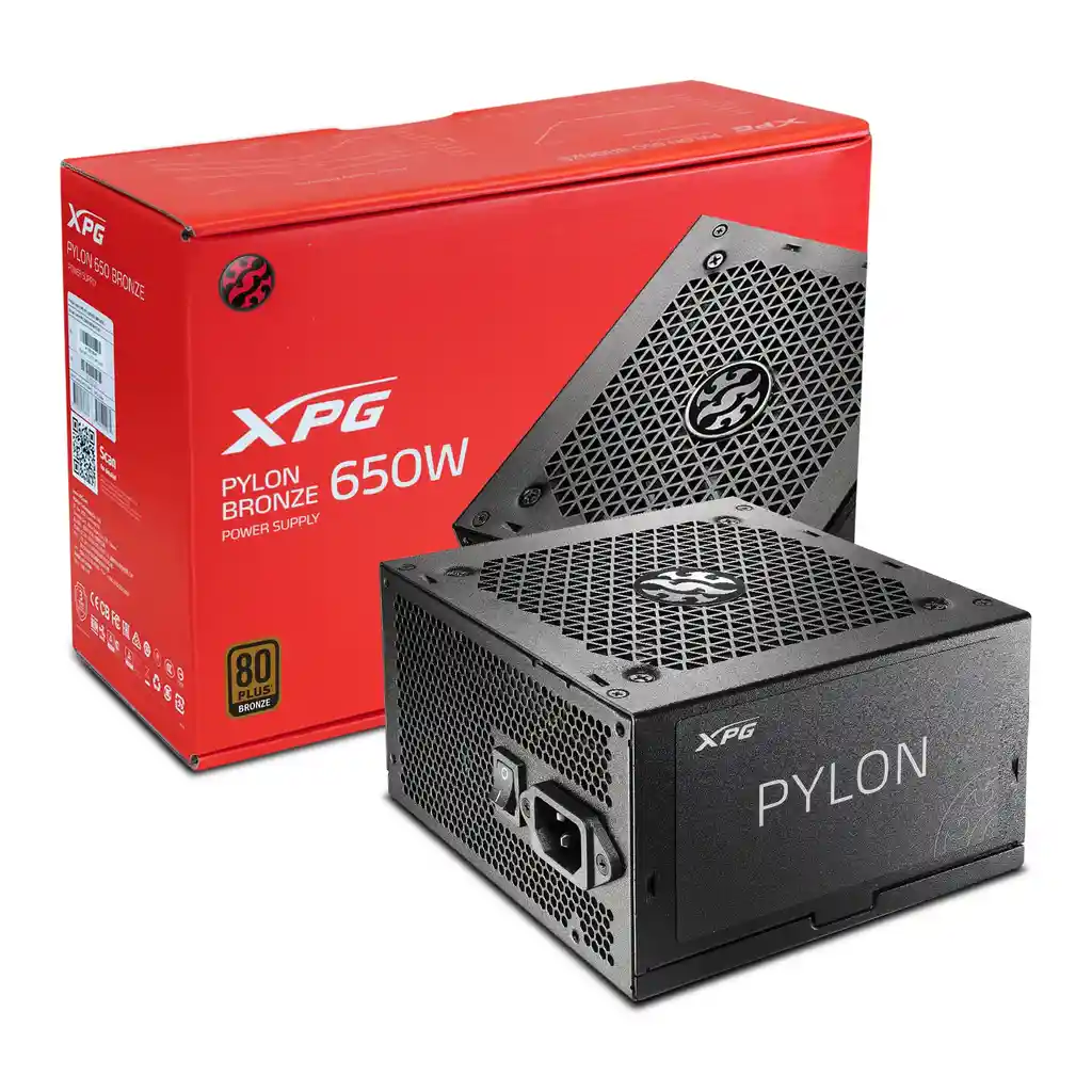 Fuente De Poder Xpg Pylon 650w 80+ Bronze