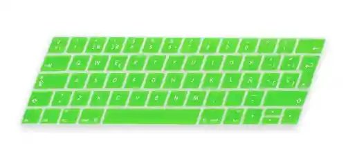 Macbook Carcasa / Case + Protector Tecladoair 13 Espanol, A1466-A1369 - Verde