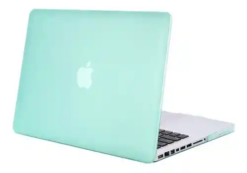 Macbook Carcasa / Case + Protector Tecladoair 13 Espanol, A1466-A1369 - Verde