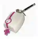 Kit Aerografo Profesional Más Compresor Rosado Blanco