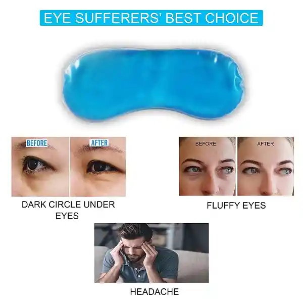 Gafas Gel Spa Ojos Antifaz Anti Ojeras Frio Dormir Hidratación Calor