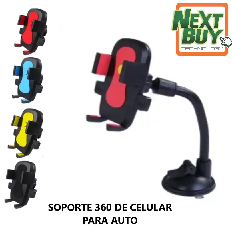 Soporte 360 De Celular Para Auto