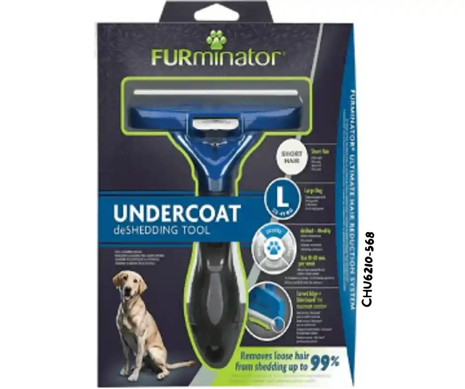 Furminator Cepillo Deslanador Perro Pelo Corto Raza Grande