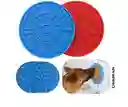 Lick Mat Comedero Lento Para Perros Y Gatos Color Azul