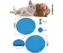 Lick Mat Comedero Lento Para Perros Y Gatos Color Azul