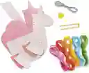 Juego De Manualidades Coser Bolso Unicornio Niñas Motricidad