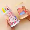 Organizador Cilíndrico Multiusos Kawaii Conejo