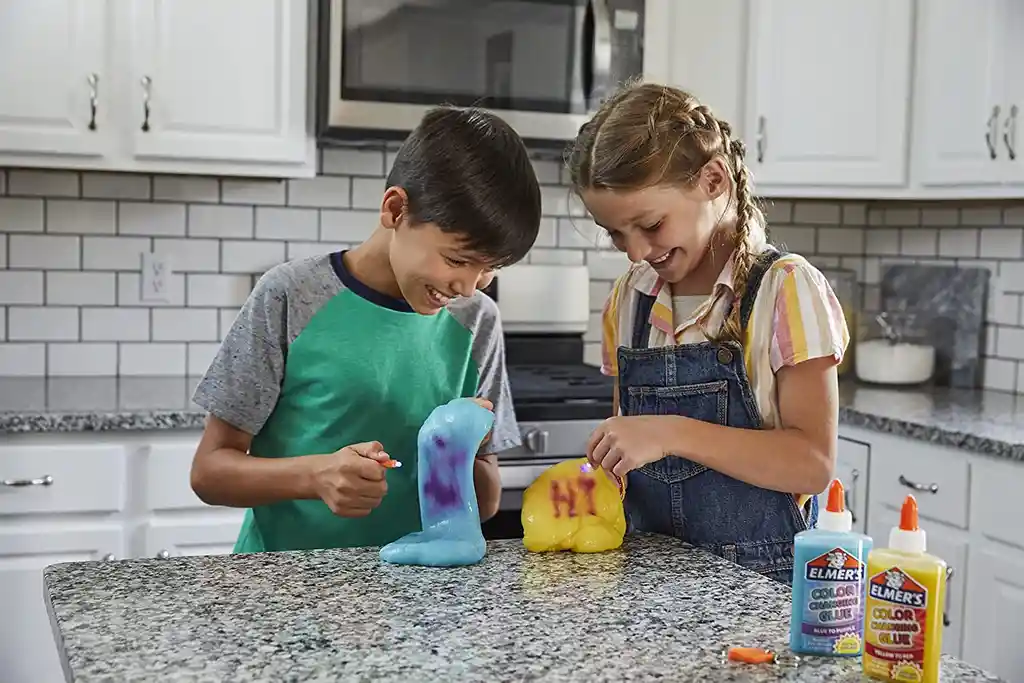 Kit De 5 Piezas Para Hacer Slime Que Cambia De Color! Color Changing Slime Kit