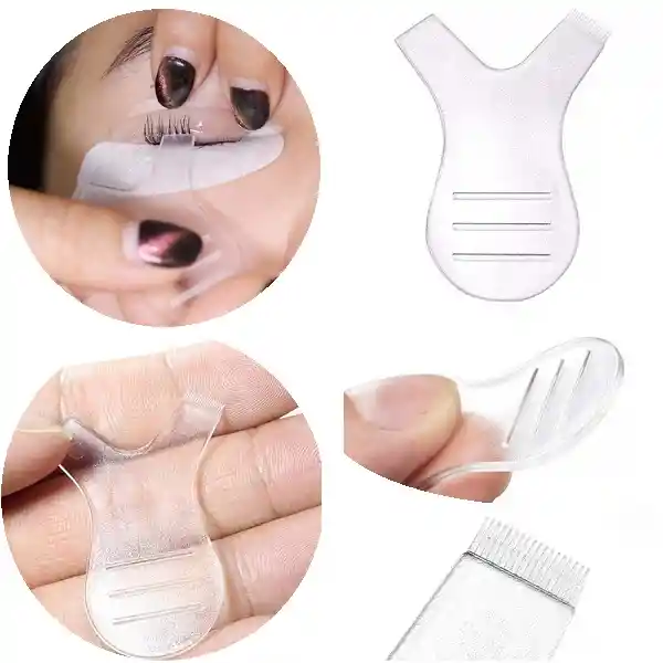 Cepillo Pestañas Lifting X 5 Espátula Postizas Peinar Extensión Pegante Maquillaje